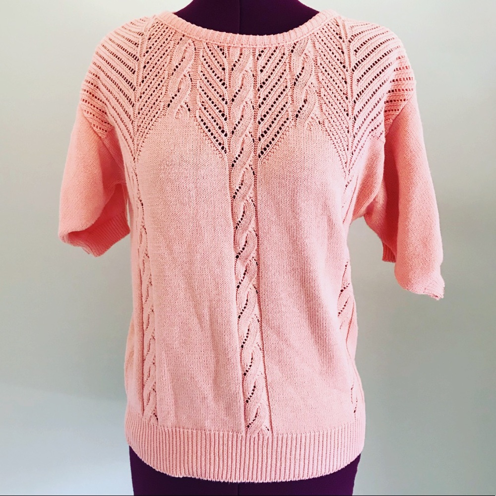 Price Drop❗️Vintage 🎀 Cuddle short sleeve sweater